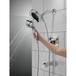 Delta Vesna Monitor 14 Series Pressure Balanced Tub and Shower Set with In2ition and Included Rough-In Valve -Delta Sales Store 144789 i model 3