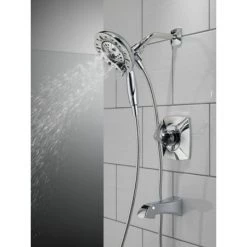 Delta Vesna Monitor 14 Series Pressure Balanced Tub and Shower Set with In2ition and Included Rough-In Valve -Delta Sales Store 144789 i model 4
