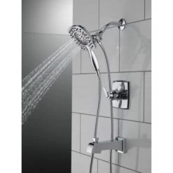 Delta Ashlyn Monitor 17 Series Dual Function Pressure Balanced Tub and Shower with In2ition and Integrated Volume Control - Less Rough-In Valve -Delta Sales Store T17464 I WATER 01 WEB