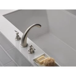 Delta Windemere Deck Mounted Roman Tub Filler Trim - Less Rough In Valve -Delta Sales Store bt2796 ss 03