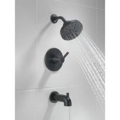Delta Nicoli Single Function Pressure Balanced Tub and Shower with Included Rough-In Valve -Delta Sales Store delta 144749 alternate image 17