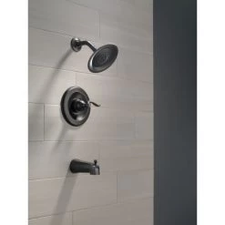 Delta Windemere Monitor 14 Series Single Function Pressure Balanced Tub and Shower Less Rough-In Valve - Limited Lifetime Warranty -Delta Sales Store delta bt14496 installed shower head and tub spout in venetian bronze 120