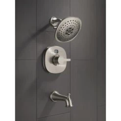 Delta Lahara Integrated Diverter Tub Spout -Delta Sales Store delta rp51303 tub and shower trim in brilliance stainless 2813
