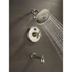 Delta 6-1/2" Diverter Wall Mounted Tub Spout -Delta Sales Store delta rp52153 running tub and shower trim in brilliance polished nickel 2196