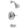 Delta Classic Monitor 13 Series Single Function Pressure Balanced Tub and Shower with H2Okinetic Shower Head Less Rough-In Valve - Limited Lifetime Warranty -Delta Sales Store delta t13420 h2ot 9126703