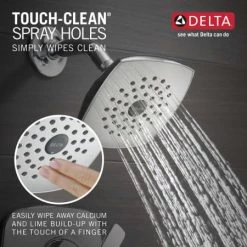 Delta Modern Shower Only Trim Package with 1.75 GPM Single Function Shower Head -Delta Sales Store delta t144339 pp alternate image 83