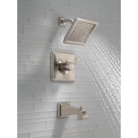 Delta Dryden Monitor 14 Series Single Function 1.75 GPM Pressure Balanced Tub and Shower - Less Rough-In Valve 4 Delta Dryden Monitor 14 Series Single Function 1.75 GPM Pressure Balanced Tub and Shower - Less Rough-In Valve - Image 2