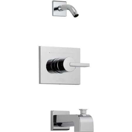 Delta Vero Monitor 14 Series Single Function Pressure Balanced Tub and Shower - Less Shower Head and Rough-In Valve 3 Delta Vero Monitor 14 Series Single Function Pressure Balanced Tub and Shower - Less Shower Head and Rough-In Valve
