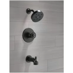 Delta Trinsic Tub and Shower Trim Package with 1.75 Single Function Shower Head and H2Okinetic Technology 12 Delta Trinsic Tub and Shower Trim Package with 1.75 Single Function Shower Head and H2Okinetic Technology -Delta Sales Store delta t14458 alternate image 135