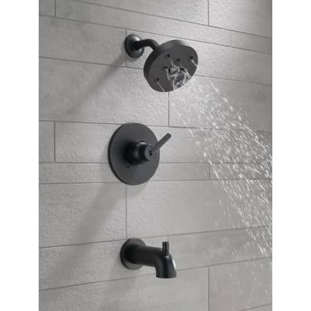 Delta Trinsic Monitor 14 Series Single Function Pressure Balanced Tub and Shower - Less Rough-In Valve 4 Delta Trinsic Monitor 14 Series Single Function Pressure Balanced Tub and Shower - Less Rough-In Valve - Image 2