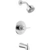 Delta Modern Shower Only Trim Package with 1.75 GPM Single Function Shower Head