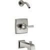 Delta Ashlyn Monitor 14 Series Single Function Pressure Balanced Tub and Shower - Less Shower Head and Rough-In Valve