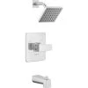 Delta Modern Shower Only Trim Package with 1.75 GPM Single Function Shower Head -Delta Sales Store delta t14467 pp 1006695