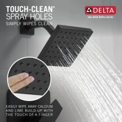 Delta Modern Shower Only Trim Package with 1.75 GPM Single Function Shower Head -Delta Sales Store delta t14467 pp alternate image 71