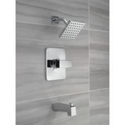 Delta Modern Shower Only Trim Package with 1.75 GPM Single Function Shower Head -Delta Sales Store delta t14467 pp alternate image 73