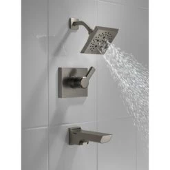 Delta Pivotal Tub and Shower Trim Package with 1.75 GPM Multi Function Shower Head -Delta Sales Store delta t14499 alternate view 100
