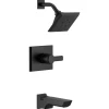 Delta Pivotal Tub and Shower Trim Package with 1.75 GPM Multi Function Shower Head -Delta Sales Store delta t14499 bl 7079431