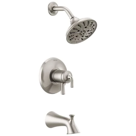 Delta Kayra Monitor 17 Series Dual Function Pressure Balanced Valve Tub and Shower with Integrated Volume Control - Less Rough-In Valve 2 Delta Kayra Monitor 17 Series Dual Function Pressure Balanced Valve Tub and Shower with Integrated Volume Control - Less Rough-In Valve