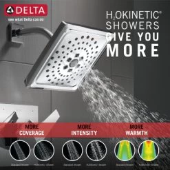 Delta Trillian Monitor 17 Series Dual Function Pressure Balanced Tub and Shower with Integrated Volume Control - Less Rough-In Valve -Delta Sales Store delta t17443 alternate view 80