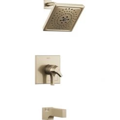 Delta Zura Monitor 17 Series Dual Function Pressure Balanced Tub and Shower with Integrated Volume Control - Less Rough-In Valve