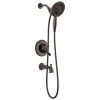 Delta Linden Monitor 17 Series Dual Function Pressure Balanced Tub and Shower with In2ition and Integrated Volume Control - Less Rough-In Valve