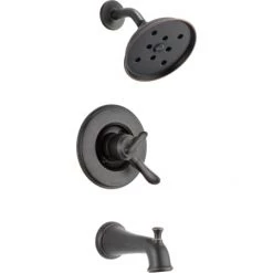 Delta Linden Monitor 17 Series Dual Function Pressure Balanced Tub and Shower with Integrated Volume Control - Less Rough-In Valve