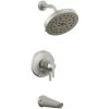 Delta Galeon Tempassure 17T Series Dual Function Thermostatic Tub and Shower with Integrated Volume Control and UltraSoak Showerhead - Less Rough-In Valve -Delta Sales Store delta t17t471 ss pr 6568720