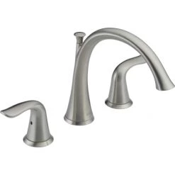 Delta Lahara Deck Mounted Roman Tub Filler Trim
