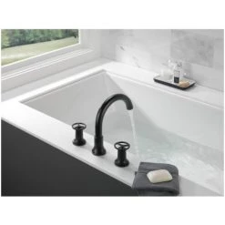 Delta Trinsic Deck Mounted Roman Tub Filler -Delta Sales Store delta t2758 alternate image 142