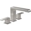 Delta Ara Double Handle Deck Mounted Roman Tub Filler Trim (Less Valve) -Delta Sales Store delta t2767 ss 741