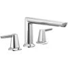 Delta Galeon Lumicoat Roman Tub and Shower 3-Hole Trim Package - Less Rough-In -Delta Sales Store delta t2771 pr 6568720
