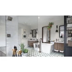 Delta Trillian Floor Mounted Tub Filler with Integrated Diverter and Hand Shower - Less Rough In -Delta Sales Store delta t4746 fl alternate view 183