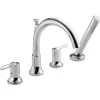 Delta Trinsic Deck Mounted Roman Tub Filler - Includes Hand Shower -Delta Sales Store delta t4759 672