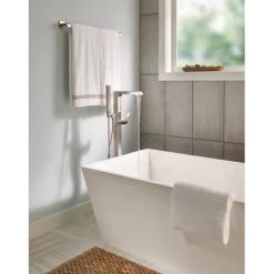 Delta Ara Floor Mounted Tub Filler with Integrated Diverter and Hand Shower - Less Rough In -Delta Sales Store delta t4767 fl alternate image 169