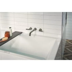 Delta Bowery Double Handle Wall Mounted Tub Filler Trim - Less Rough In -Delta Sales Store delta t5748 wl alternate view 27
