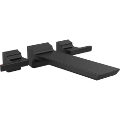 Delta Pivotal Double Handle Wall Mounted Tub Filler Trim - Less Rough In