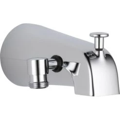 Delta 5-1/4" Diverter Wall Mounted Tub Spout with Hand Shower Connection