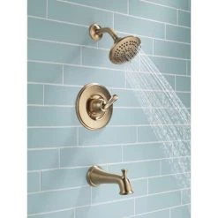 Delta Linden Monitor 14 Series Single Function Pressure Balanced Tub and Shower - Less Rough-In Valve -Delta Sales Store t14494 cz water 02 web