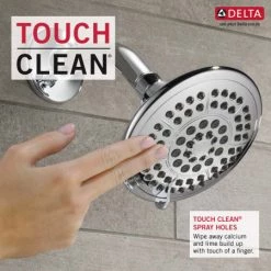 Delta Linden Monitor 14 Series Single Function Pressure Balanced Tub and Shower - Less Rough-In Valve -Delta Sales Store t14494 touchcleanshowers infographic web